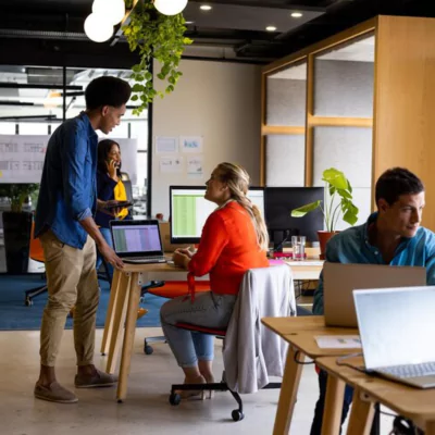 Coworking offices collaborate with digital nomads